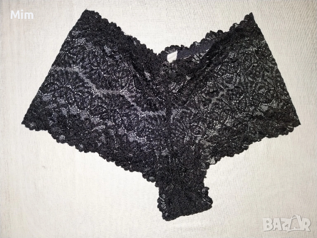 XL Черна дантелена бразелиянка/ боксер /, снимка 3 - Бельо - 51828878
