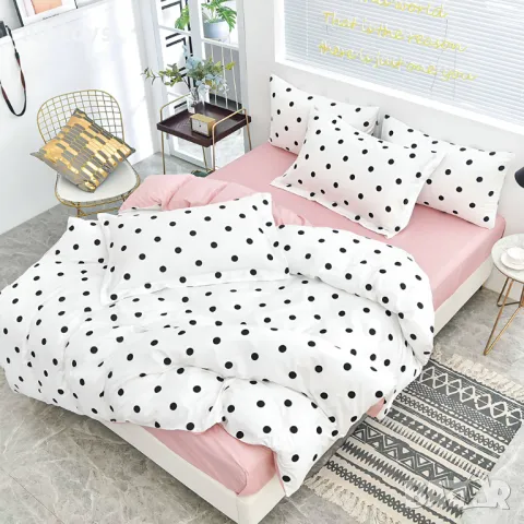 Двулицево спално бельо, 4 части - Модел WS17661