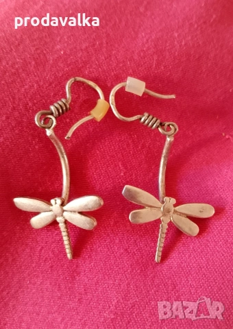 Сребърни обеци 