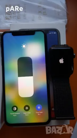 Iphone X Black + Apple Watch 3 Cellular, снимка 5 - Apple iPhone - 46850252