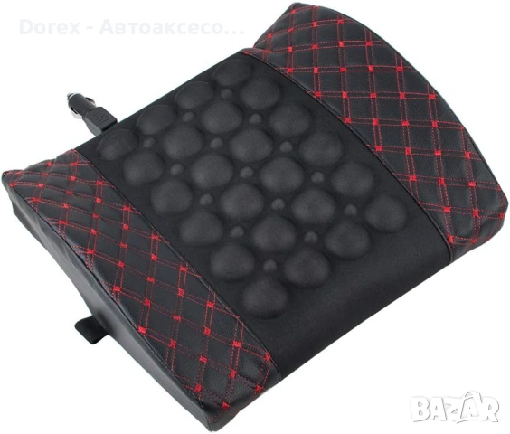 Комфортна масажираща възглавница за автомобил, предназначена за облекчаване на напрежението в кръста, снимка 9 - Аксесоари и консумативи - 54079529