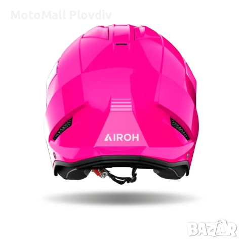Каска Airoh Kombakt Color Pink Gloss, снимка 4 - Аксесоари и консумативи - 51784168