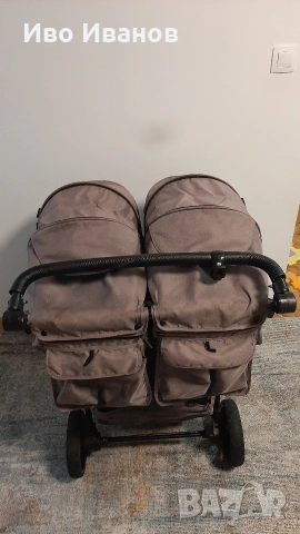 Количка за близнаци "Baby Monster", снимка 4 - Детски колички - 53654676