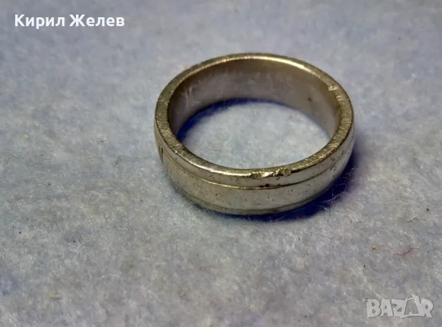 СТИЛНА МАСИВНА СРЕБЪРНА ХАЛКА ПРЪСТЕН МАРКОВО СРЕБРО 925 ПРОБА 48622, снимка 9 - Пръстени - 50354710