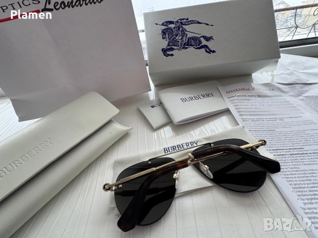 Очила BURBERRY 0BE3151 Unisex, снимка 7 - Слънчеви и диоптрични очила - 53571018
