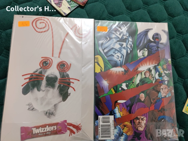 Лот 4 ретро комикса и 3 карти на Марвел Marvel Punisher, Wolverine, Fantastic 4 Улвърин, Пънишър, снимка 7 - Списания и комикси - 52226633