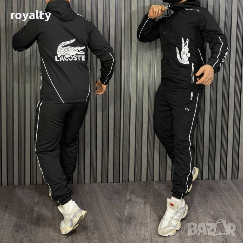 Lacoste НА ЕДРО Спортен Мъжки Екип 5 бр., снимка 7 - Спортни дрехи, екипи - 52971489