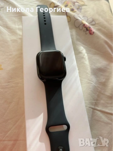 Чисто нов Apple Watch 10 Jet Black 46mm – Сменен по гаранция! Гаранция Apple + Виваком