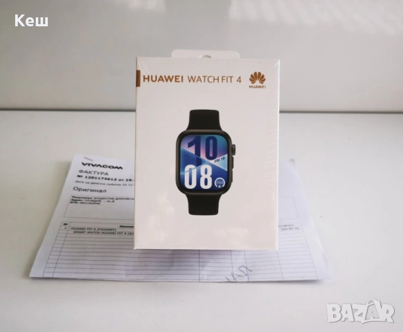 Смарт часовник HUAWEI WATCH FIT 4 (запечатан с гаранция)