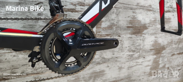 Карбонов шосеен велосипед без капли Merida Reacto 6000 Dura-Ace | L, снимка 2 - Велосипеди - 53294537