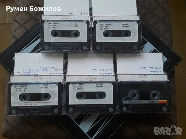 10 касети SONY запазени и добри, снимка 5 - Аудио касети - 53039609