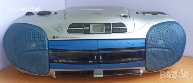 Радиокасетофон LG CD581A Двукасетъчен