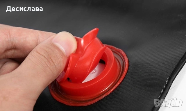 Душ за къмпинг със соларно загряване / Материали: PVC/ Обем: 20 литра/ Дължина на тръбата: 80см, снимка 7 - Други - 53694307