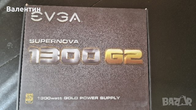 Захранване EVGA SuperNova 1300 G2, 80+ GOLD, снимка 1 - Захранвания и кутии - 44937657