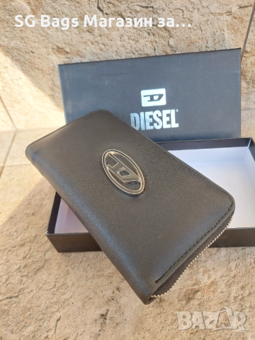 Diesel дамско портмоне дамски портфейл код 203, снимка 4 - Портфейли, портмонета - 43919452