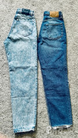 Дънки Bershka, H & M Divided, размер EUR 34, MEX 24, снимка 2 - Дънки - 47558317