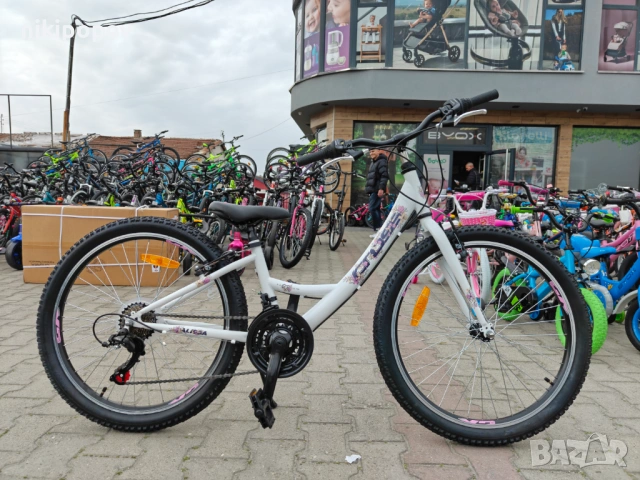 CROSS Велосипед 24" ALISSA бял