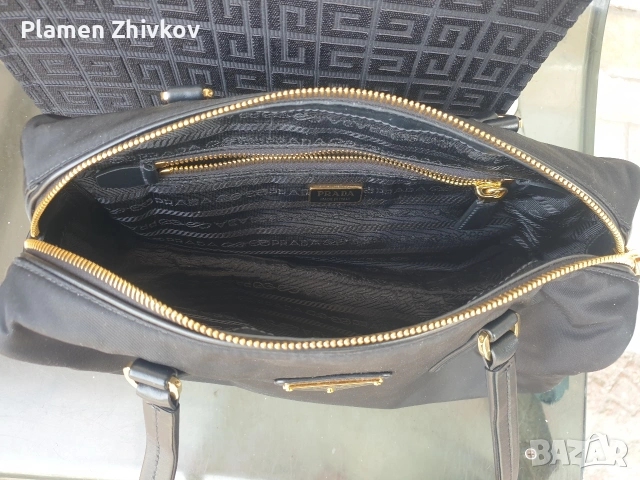 луксозна дамска чанта / черна /Прада Милано , снимка 5 - Чанти - 53681020