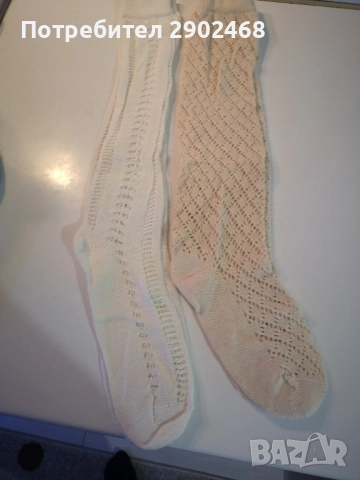 Чорапи за народна носия. , снимка 5 - Антикварни и старинни предмети - 52330598