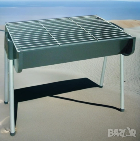 Метално барбекю на дървени въглища LAMARQUE LSQ-4831, снимка 3 - Друга електроника - 51844789