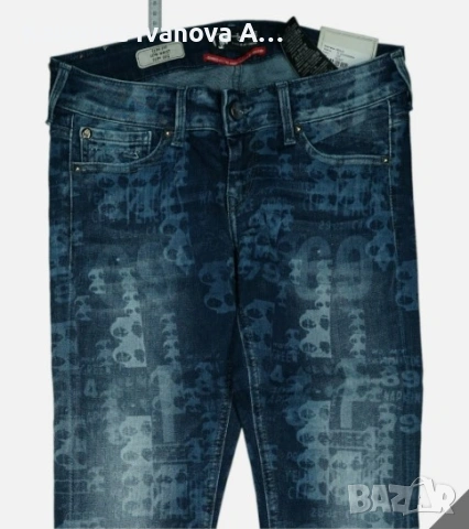 дънки на марката Pepe Jeans by Andy Warhol размер талия 26 инча, снимка 2 - Дънки - 53093252