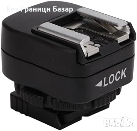 Нов Адаптер за светкавица PC Sync Hot Shoe Sony A6400 A6500 A7 A9 фото част, снимка 7 - Чанти, стативи, аксесоари - 54150648