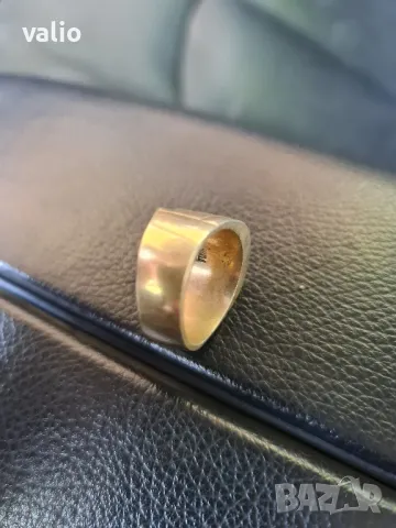 Мъжки пръстен 585 14к, снимка 4 - Пръстени - 50286269