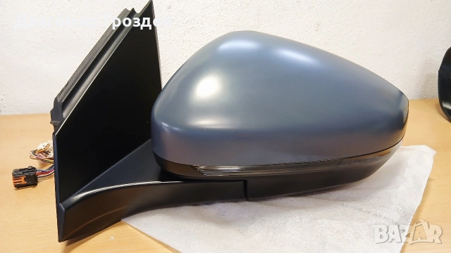 Ляво огледало с 8+8 пина, Камера и мъртва зона за Peugeot 3008, 5008 / Пежо 3008, 5008 (2016-2024)