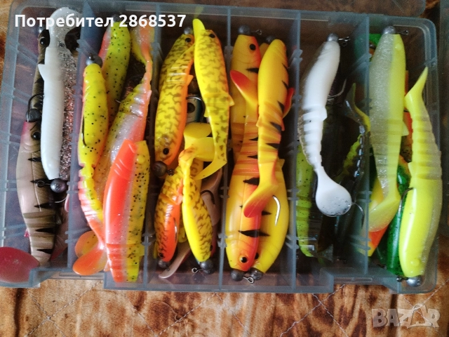 силикони за риболов Savage gear, снимка 11 - Стръв и захранки - 52963415