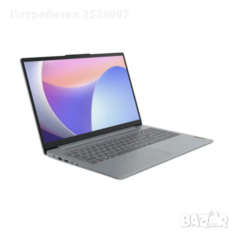 НОВ Lenovo IdeaPad 3 Slim/15,6 FHD IPS/i5-12450H/16GB DDR5 4800MHz/1TB, снимка 2 - Лаптопи за работа - 48241741