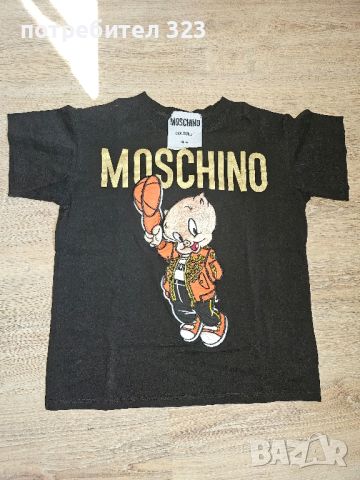 Дамска тениска MOSCHINO , снимка 3 - Тениски - 46466209