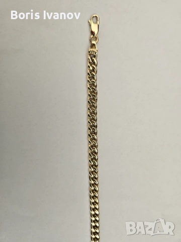 Златна мъжка гривна