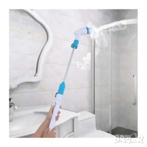 Електрическа четка за почистване на баня Spin scrubber, снимка 7 - Други - 50380978