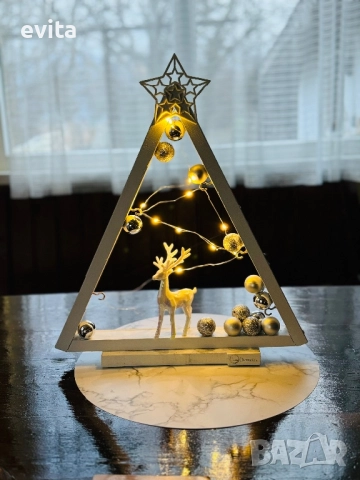 Колекция уникат – сет ръчно изработени коледни играчки, снимка 12 - Декорация за дома - 52391116