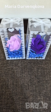 Роза в кутия , снимка 3 - Романтични подаръци - 51954145