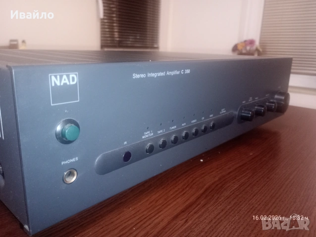 Nad c350 , снимка 3 - Ресийвъри, усилватели, смесителни пултове - 53499314