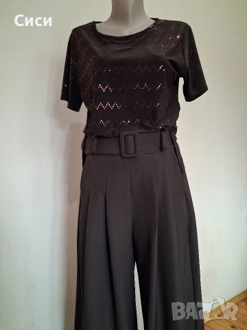 Дамски стилен пола панталон , снимка 6 - Панталони - 53888592