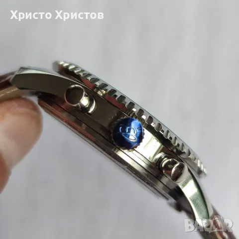 Мъжки луксозен часовник Breitling Chronometer Navitimer , снимка 10 - Мъжки - 47235410