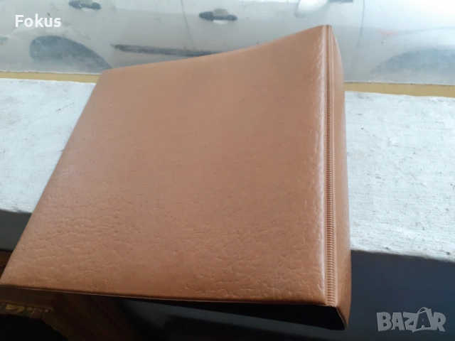 Луксозен кожен немски класьор за монети, снимка 6 - Антикварни и старинни предмети - 53370983