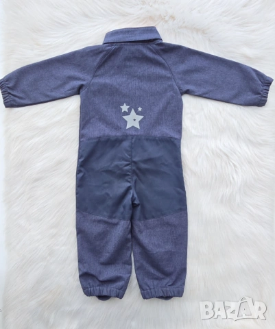 Детски софтшел гащеризон 9-12 месеца , снимка 4 - Бебешки гащеризони - 53489807