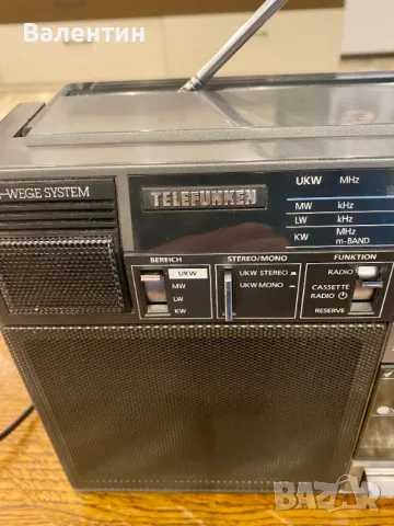 Касетофон TELEFUNKEN RC 760 + manual, снимка 3 - Радиокасетофони, транзистори - 47809102