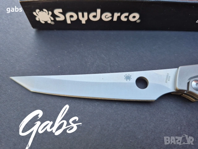 Сгъваем нож Spyderco COBOL C273, снимка 8 - Ножове - 54143240