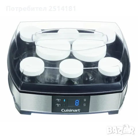 Уред за приготвяне на кисело мляко и сирене Cuisinart YM400E, снимка 1 - Други - 48664126