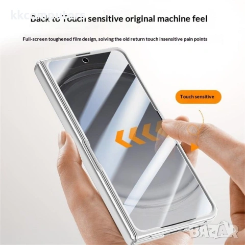 Магнитен Калъф за Oppo Find N6 5G - PC, 360° стойка, Вградено стъкло, 3 цвята, снимка 8 - Калъфи, кейсове - 54265316