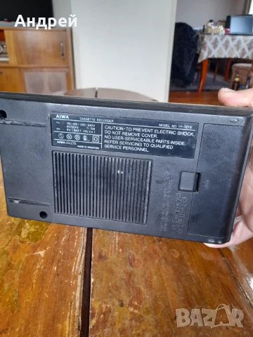 Стар касетофон Aiwa TP-757E, снимка 6 - Други ценни предмети - 50566500