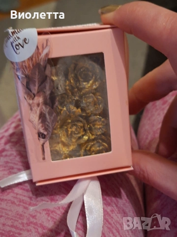 Подаръчни ръчно изработени сапуни – подаръчен комплект, снимка 11 - Декорация за дома - 53850037