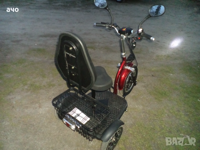 Електрическа триколка-НОВА, снимка 6 - Инвалидни скутери - 50476410