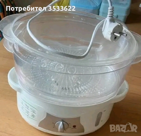 Пароварка на два етажа. , снимка 2 - Прибори за хранене, готвене и сервиране - 52263901