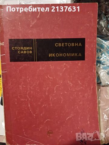 СВЕТОВНА ИКОНОМИКА от Стоядин Савов, снимка 1 - Специализирана литература - 46739618