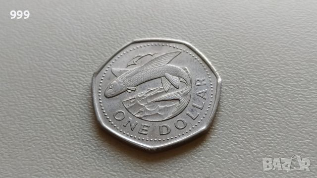 1 долар 1989 Барбадос